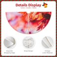 thumbnail image 3 of Fuzoiu Autumn Maple Leaves Print Christmas Tree Skirt,Xmas Christmas Decorations,Xmas Tree Mat for Farmhouse Holiday New Years Home Party Decor Tree Rugs-48", 3 of 6