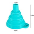 thumbnail image 3 of Kitchen Silicone FunnelKitchen Silicone Funnel Food Silicone Foldable Funnel Household Liquid Funnel Finely Tuned Performance, 3 of 4