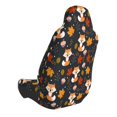 thumbnail image 2 of Wukai Autumn Fox Full Set Car Seat Covers with Soft Padding Universal Auto Front Seats Protector and Cushion Mat, 2 of 5