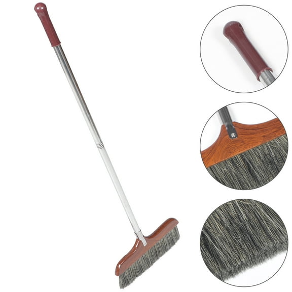 HONMEET Detachable Handle Broom for Hardwood Floors - Indoor Sweeping Brush for Efficient Floor Cleaning