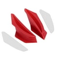 thumbnail image 4 of Motorcycle Winglet Kit, Durable Motorcycle Spoiler Wing Wearproof Aerodynamic  For Motorbikes Black,White,Red,Blue, 4 of 8
