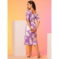 thumbnail image 3 of Globus Women Floral Printed Smocked A Line Midi Dress, 3 of 5