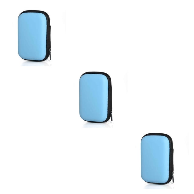 Methold Estuche de transporte para auriculares Caja de almacenamiento de auriculares con cable Organizador de carga Bolsa de protección Type1 NO1