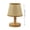Brown, variant on HOARBOEG Small Desk Lamp Bedside Reading Light, Eye Protection Adjustable Cool White, Retro Cloth Shade Nightstand Lamp for Bedroom Study Dorm, White 7.87"H