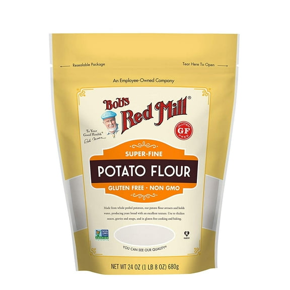 Pack of 2 - Bobs Red Mill Potato Flour, 24 Oz Packaging May Vary