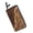 Brown Gator Sunflower, variant on Women's Western Floral Embossed Tooled Leather Zippered Wallet Clutch 18FKW26C