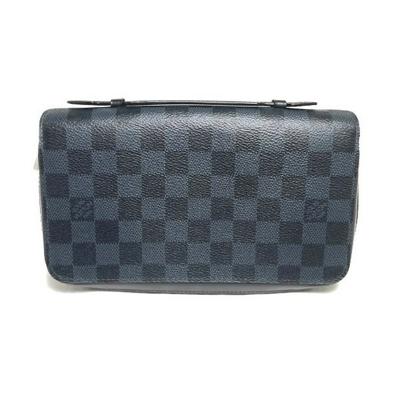 Pre-Owned LOUIS VUITTON Zippy XL Damier Ecobalt Wallet N41590 Louis Vuitton Cobalt... (Good)