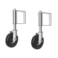 thumbnail image 1 of LLC Paire de Rouleaux de Porte en Argent, 1 of 5