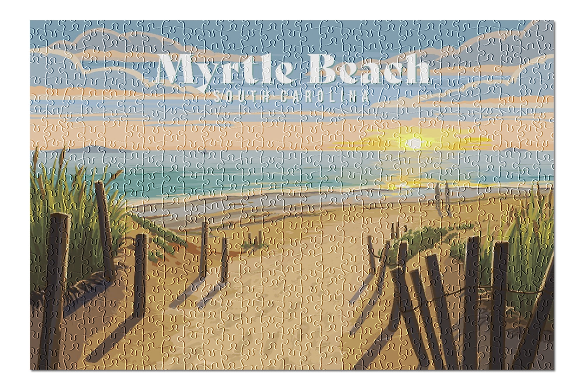 Myrtle Beach, South Carolina, Painterly, Sand Soul Sun, Beach Path