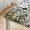 thumbnail image 4 of HAOXIT  Spring Summer Tablecloth  Rectangular, Wild Flowers Floral Table Cover for Party Picnic Dinner Decor 36*36, 4 of 7