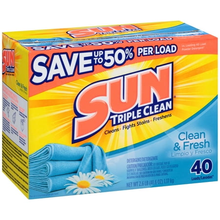 Sun Ultra Clean & Fresh Laundry Detergent, 41 oz