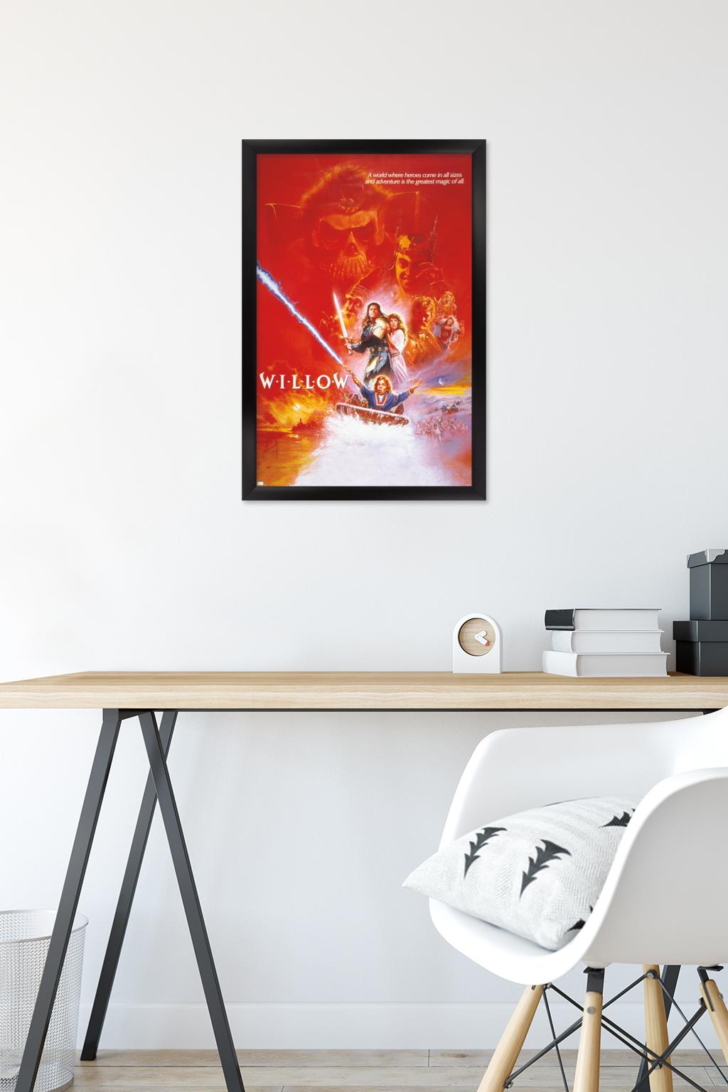 Willow - One Sheet Wall Poster, 14.725" x 22.375" Framed