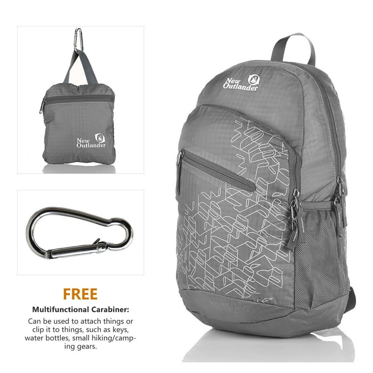 Outlander Packable Handy Lightweight Travel Hiking Backpack 