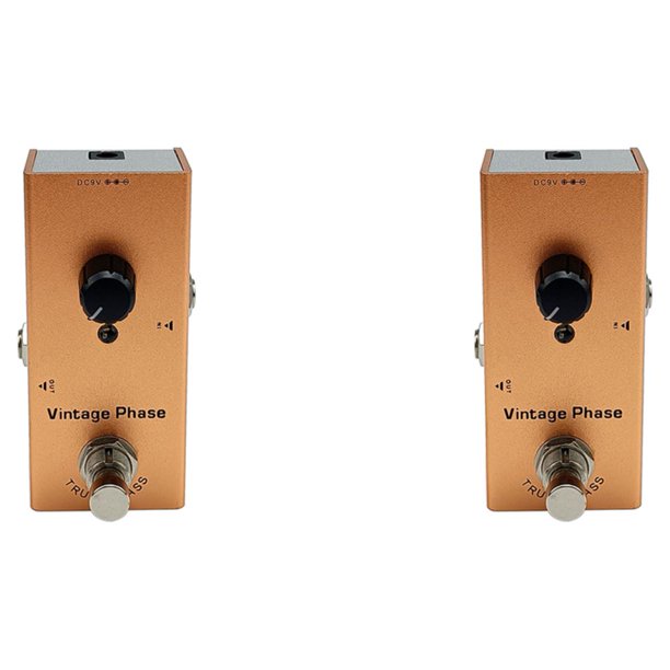 2uds. Compresor de guitarra Booster eléctrico estable para instrumentos musicales (BF6)