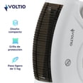 thumbnail image 4 of Calefactor Ventilador Calentador Electrico 1500W Portatil 2pzas blanco, 4 of 8