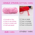 thumbnail image 4 of Tikeitoo Crochet Kit for Beginners with Beginner Yarn, Easter Valentines Day Gifts,Beginner Crochet Animals for Adults with Step-by-Step Video Guides for Crochet Gifts, 4 of 7