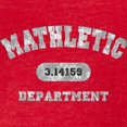 thumbnail image 3 of CafePress - Mathletic Departmen T Shirt - Womens Football Shirt, 3 of 4