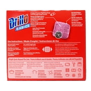 Brillo Basics Steel Wool Scrub Pads, 8-ct. Box - 2 Pack