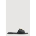 thumbnail image 2 of Women's Metallic V Pendant Notched Band Slide Sandals, 2 of 3
