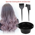 thumbnail image 1 of MesaSe 3Pcs/Set Hair Dye Colouring Brush Comb Color Mixing Bowl Hairdressing Tools, 1 of 9