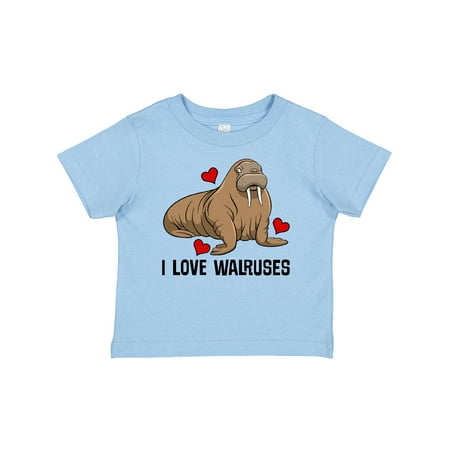 

Inktastic Walrus Cute Arctic Animals Boys or Girls Baby T-Shirt