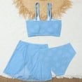 children's clothing on sale Girls 3 Pieces Beach Bikini Bathing Suit