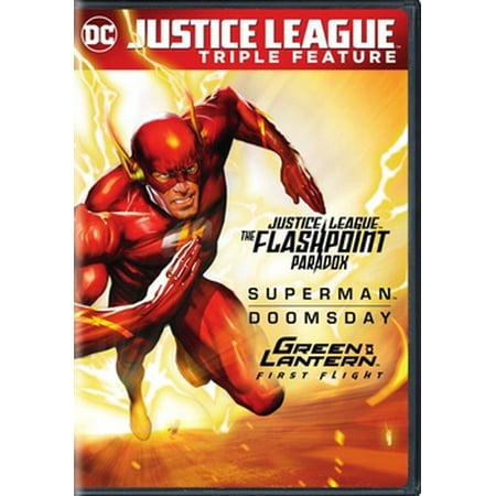 DCU Justice League: The Flashpoint Paradox / Superman Doomsday / Green Lantern First Flight (DVD)