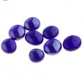 thumbnail image 4 of 100Pcs Flat Marbles, Pebbles, Glass Gems for Vase Fillers, Party Table Scatter, Blue, 4 of 7