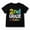 Black-2, variant on Cute 2nd Grade Second Grader Groovy Flower Student School T-Shirt