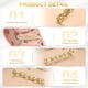 thumbnail image 3 of 2 Pcs Encanto para Agujetas para Zapatillas, Broches Decorativos para Agujetas para Zapatos Casual de Mujeres, Dorado (Forma de Cadena), 3 of 7
