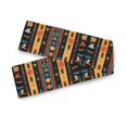 thumbnail image 7 of Yayeee Table Runner 90 inches Long Home Kitchen Dinning Party Decoration, Orange Geometric, 7 of 7