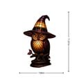 thumbnail image 5 of Sruoe Halloween Witch Owl Acrylic 2D Night Light Owl Table Lamp Vintage Fall Decor LED Desk Lamp for Home Bedroom Holiday Ornament, 5 of 7