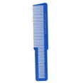 thumbnail image 4 of Peine de cola de rata antiestático de plástico de carbono antideslizante para seccionar el cabello. Uso profesional en barbería. Color azul., 4 of 4