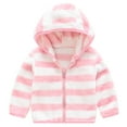 thumbnail image 2 of Vedolay Baby Winter Coat Plaid Button Long Sleeve Coat Cardigan Tops Pink,100, 2 of 5