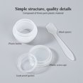 thumbnail image 5 of DIY Cosmetics Bottles Sets with Plastic Squeeze Bottles & Mushroom Cosmetics Cream Jar & Funnel Hopper & Dropper & Stick Clear, 5 of 8
