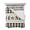 Black, White, Cream, variant on Quilts Queen Size Bedding Set, HOME Lightweight Quilted Comforter, Farmhouse White Black Checkered Country Vintage Plaid Reversible Bedspread Coverlet with Pillow Covers for All Season, 90" x 96"