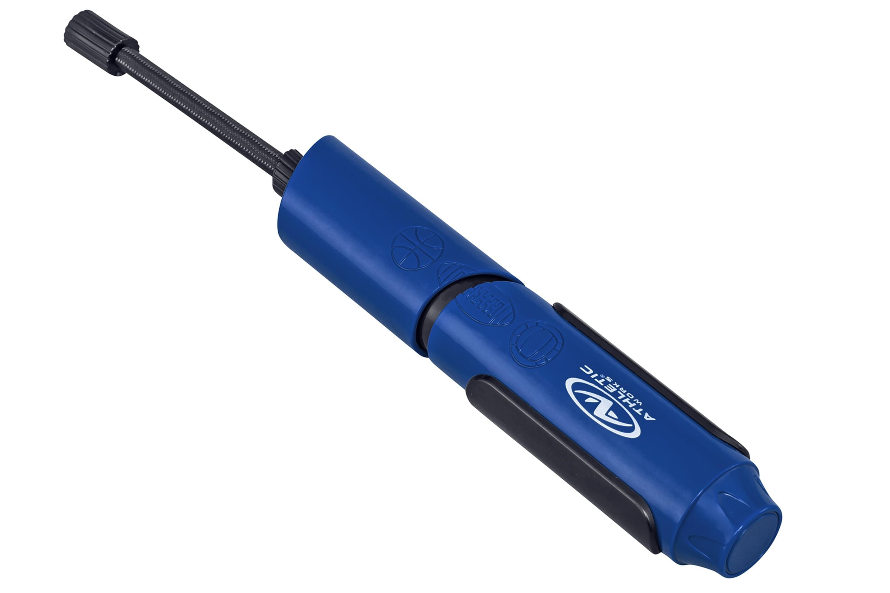 Athletic Works 7" Sport Manual Plastic Air Pump, Blue