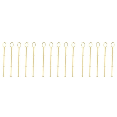 

15 Wedding Metal Gold 3 Tier Cake Stand Center Handle Rods Fittings Kit