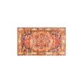 thumbnail image 2 of 2 Piece Bohemian Farmhouse Orange Vintage Rug Kitchen Rug Set, Decor Kitchen Rugs, Absorbent Non-Slip Washable Floor Mats, Home Indoor Runner Rugs 17"x47"+17"x30", 2 of 7