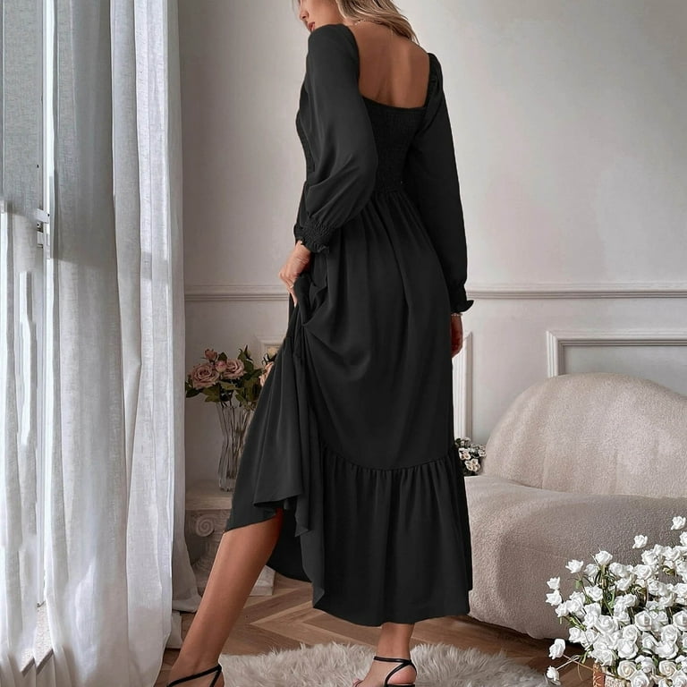 green emerald velvet dress CUPSHE Women's Front Twist Keyhole Fall Dresses V Neck Long Puff Sleeve  High Waist A Line Casual Mini Autumn Dresses, Brown M at Amazon Women's  Clothing store main image 1