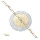 thumbnail image 3 of Pulsera italiana Imperial Jewelry Tricolor de 10 quilates 3.3mm 18.5cm, 3 of 5
