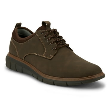 Dockers Overton NeverWet – Scarpe Oxford Uomo In Pelle – Marrone Rosso – Larga 8.5 W - 6
