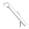 thumbnail image 2 of Uxcell 2 Pcs Stainless Steel Grabber Tool Extender Claw Garbage Picker Stainless Steel Gray 36", 2 of 4