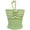Womens tank tops Green, variant on Basic Tank Tops For Women Trendy Halter Striped Mini Tube Top Slim Elegant Casual Daily Outer Summer Fashion Tops Womens Shirts Green M