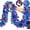 C, variant on YTTAL 50Ft Patriotic Glitter Tinsel Garland Decoration, Red White Blue Star Metallic Tinsel Twist Garland, 4th of July Decor Parade Golf Cart Shiny Tinsels for Car Bike Independence Day Memorial Day