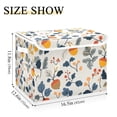 thumbnail image 5 of Yayeee Collapsible Cube Storage Bin with Lid Fabric Closet Decorative Basket with Handles, Acorn Leaves Pattern, 5 of 7