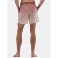 thumbnail image 5 of No Boundaries Men's & Big Men's Elastic Waist Swim Trunks, 6" Inseam, Size S-5XL, 5 of 5