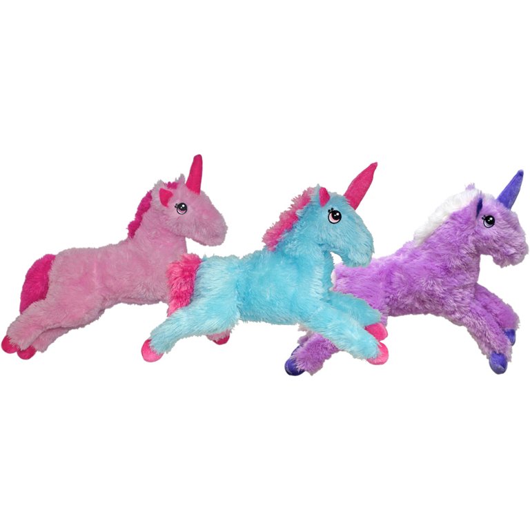 THE ORB FACTORY LIMITED 10027964 Plush Craft 3D Unicorn, 5 x 4 x 10,  Pink/White/Yellow/Grey