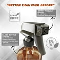thumbnail image 6 of Nylea Empty Glass Spray Bottle for Plants (16oz) | Durable & Refillable Amber Spray Bottles for Cleaning Solutions - Essential Oil Spray Bottle w/Sturdy Mist, Stream Sprayer & Resistant Nozzle (1PC), 6 of 7