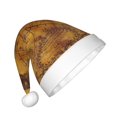 thumbnail image 2 of Rateoe Vintage Map Santa Hat Confortable Christmas Hat for Christmas Party Favors Fit for Kids, 2 of 6